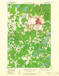 EVELETH, MN HISTORICAL MAP GEOPDF 7.5X7.