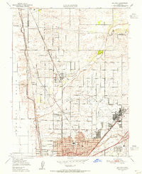 RIO LINDA, CA HISTORICAL MAP GEOPDF 7.5X