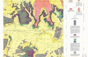LAGUNA, GEOL. MAP OF, NM