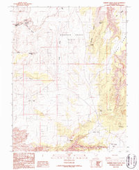 ROBBERS ROOST FLATS, UT HISTORICAL MAP G