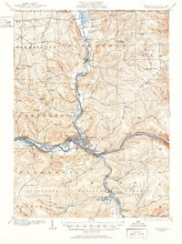 WARREN, PA-NY HISTORICAL MAP GEOPDF 15X1
