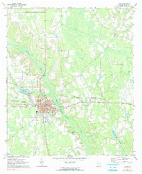 ALMA, GA HISTORICAL MAP GEOPDF 7.5X7.5 G