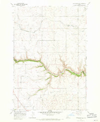 COTTONWOOD NE, ID HISTORICAL MAP GEOPDF