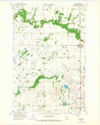 ULEN, MN HISTORICAL MAP GEOPDF 7.5X7.5 G