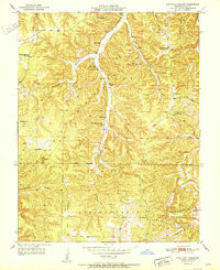KAINTUCK HOLLOW, MO HISTORICAL MAP GEOPD