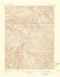 MOUNT JACKSON, CO HISTORICAL MAP GEOPDF