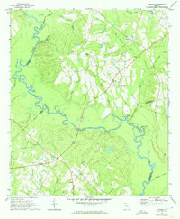 LOTHAIR, GA HISTORICAL MAP GEOPDF 7.5X7.