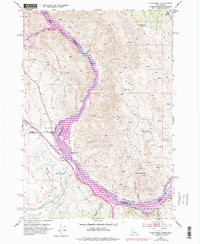 OLDS FERRY, ID-OR HISTORICAL MAP GEOPDF