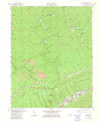 BLEDSOE, KY HISTORICAL MAP GEOPDF 7.5X7.