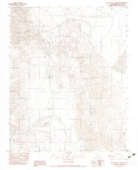 SLATE RANGE CROSSING, CA HISTORICAL MAP