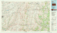 SEDAN, KS HISTORICAL MAP GEOPDF 30X60 GR