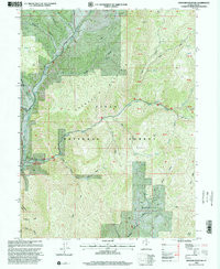 GRANGER MOUNTAIN, UT HISTORICAL MAP GEOP