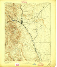 COLORADO SPRINGS, CO HISTORICAL MAP GEOP