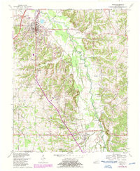 HARDIN, KY HISTORICAL MAP GEOPDF 7.5X7.5