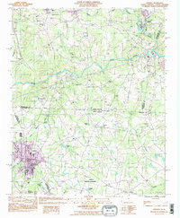 CHESNEE, SC-NC HISTORICAL MAP GEOPDF 7.5