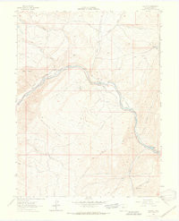 WOLCOTT, CO HISTORICAL MAP GEOPDF 7.5X7.