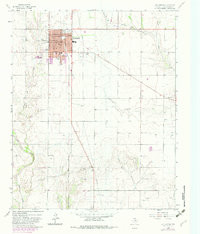 WELLINGTON, TX HISTORICAL MAP GEOPDF 7.5