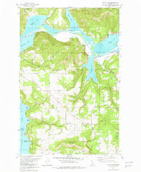 BLACK LAKE, ID HISTORICAL MAP GEOPDF 7.5