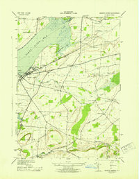 SACKETS HARBOR, NY HISTORICAL MAP GEOPDF