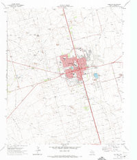 ANDREWS, TX HISTORICAL MAP GEOPDF 7.5X7.