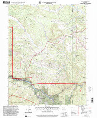 BAILEY, CO HISTORICAL MAP GEOPDF 7.5X7.5