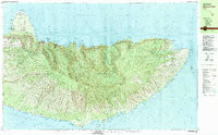 MOLOKAI EAST, HI HISTORICAL MAP GEOPDF 7