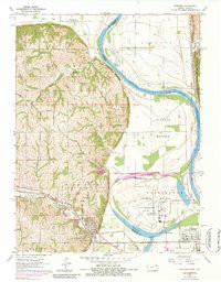 WATHENA, KS-MO HISTORICAL MAP GEOPDF 7.5