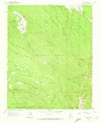 EL VALLE, NM HISTORICAL MAP GEOPDF 7.5X7