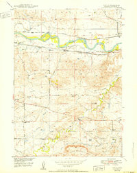 ORPHA, WY HISTORICAL MAP GEOPDF 7.5X7.5