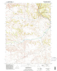 HERMAN RANCH, WY HISTORICAL MAP GEOPDF 7