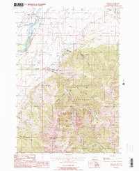 EMIGRANT, MT HISTORICAL MAP GEOPDF 7.5X7