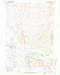 BIG PINEY EAST, WY HISTORICAL MAP GEOPDF