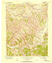 HEDGES, KY HISTORICAL MAP GEOPDF 7.5X7.5