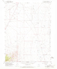 PILOT PEAK NW, NV HISTORICAL MAP GEOPDF