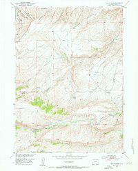GRAVEL SPRING, WY HISTORICAL MAP GEOPDF