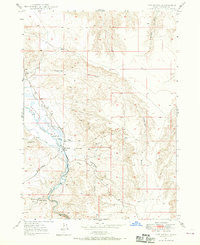 HOT SPRINGS, ID HISTORICAL MAP GEOPDF 7.