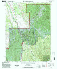 DEADMAN MOUNTAIN, UT-WY HISTORICAL MAP G