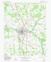 LAUREL, DE HISTORICAL MAP GEOPDF 7.5X7.5