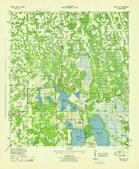POLK CITY, FL HISTORICAL MAP GEOPDF 7.5X