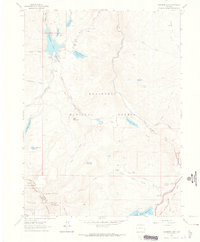 CHAMBERS LAKE, CO HISTORICAL MAP GEOPDF