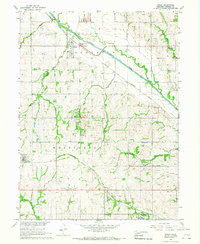 BROCK, NE HISTORICAL MAP GEOPDF 7.5X7.5