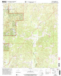 LANGSTON, LA HISTORICAL MAP GEOPDF 7.5X7
