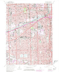 ENGLEWOOD, IL HISTORICAL MAP GEOPDF 7.5X