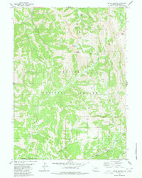 MOUNT WAGNER, WY HISTORICAL MAP GEOPDF 7