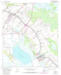 LOCKPORT, LA HISTORICAL MAP GEOPDF 7.5X7