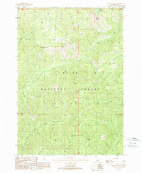 WILD BUCK PEAK, ID HISTORICAL MAP GEOPDF