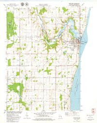 KEWAUNEE, WI HISTORICAL MAP GEOPDF 7.5X7