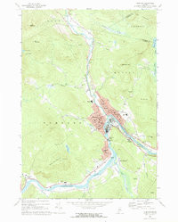 RUMFORD, ME HISTORICAL MAP GEOPDF 7.5X7.