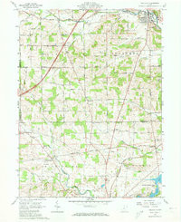 BELLVILLE, OH HISTORICAL MAP GEOPDF 7.5X