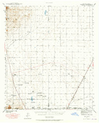 NEWMAN, NM-TX HISTORICAL MAP GEOPDF 15X1